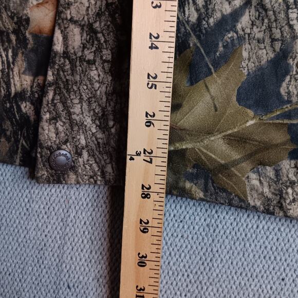 Cabela's Dry Plus Hunting Jacket M Regular Mossy Oak Tree Camo Hooded Outdoors - Picture 14 of 15
